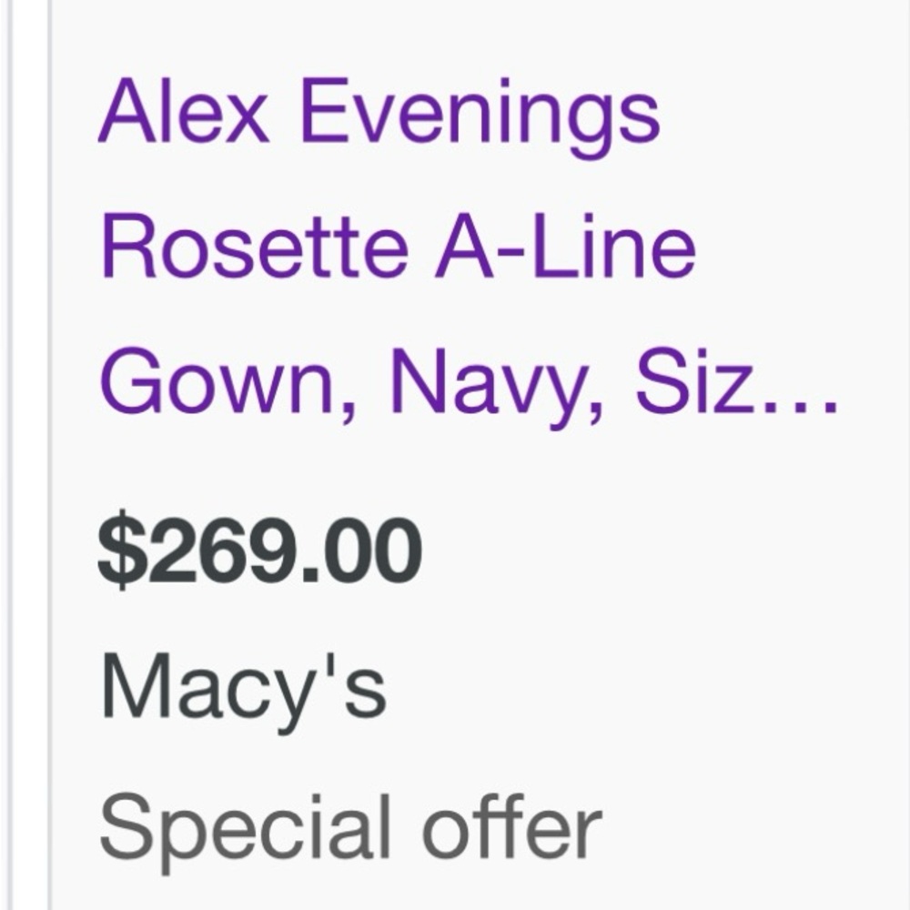 Macys Navy Dress Size 12